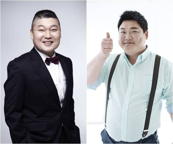 강호동(왼쪽) 김준현
