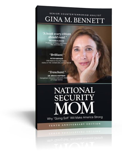 지나 베넷이 낸 책의 표지. 다섯 아이의 엄마인만큼 제목을 『국가 안보를 지키는 엄마』로 지었다.