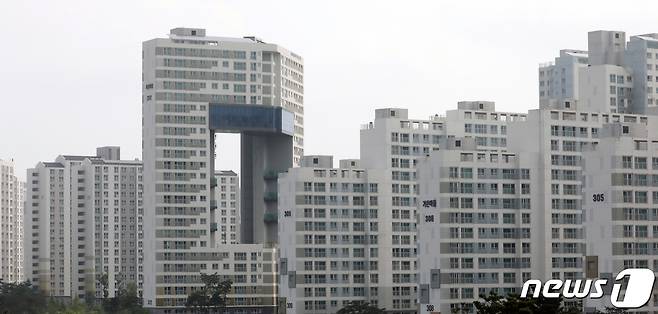 세종시 생활권에 들어서 있는 아파트 단지. 2021.6.24/뉴스1 © News1 장수영 기자