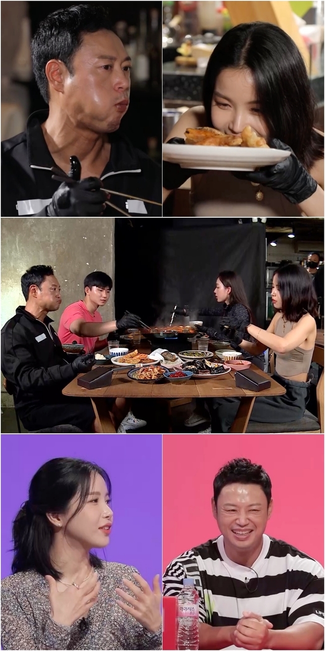 Yang Chi-seong and Sola ended the extreme Diet.In KBS 2TV entertainment Boss in the Mirror, which will be broadcast on August 22, Mukbang, a full-fledged song by Sola and Yang Chi-seong, will be unveiled to enjoy foods that have not been eaten.Sola and Yang Chi-seong, who have been controlling their harsh diet for the past three months, have come out to eat the food they have endured as soon as the filming is over.Sola and Yang Chi-seong, who found a restaurant that made anything on the spot if they wanted to eat, ordered Storm with carbohydrates and fat full sets such as tteokbokki, ramen, and pork belly, which were absolutely taboo in Diet.The cast of the two people who quickly get rid of the pile of food like a mountain, Do not you eat so much?!I was worried about Yang Chi-seongs three-stage meat-sam burger mouth Mukbang and Solas king Kimbap One shot one kill, saying I can not take my eyes off.