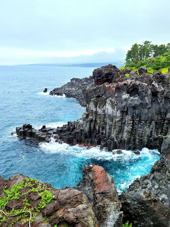 중문 대포주상절리대