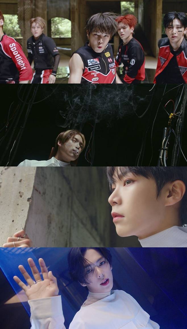 ▲ 베리베리 신곡 '트리거' 뮤직비디오 화면 캡처