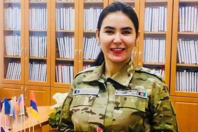 러시아 출신 아프가니스탄 여성 경찰 굴라프로즈 에브테카르/사진=뉴욕포스트 캡처