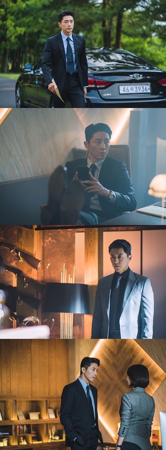 The still released on the 3rd featured a figure of the Hyun Woo-sung, who boasts an extraordinary suit fit in the TVN tree The Tragedy of The Road 1 1.In the play, Hyun Woo-sung is a member of Cho Hae-jin, who is commonly called Cho Sang-moo, and is a member of the Seo Gi-tae (Cheon Ho-Jin).The tie of the knot, which is tightly tied to the neck and cool eyes for each appearance, melts perfectly into the character of the shrewd ancestor.The wide shoulders and unreal proportions that complete the perfect suit line are particularly good enough to capture the Sight.MBN Elegant House, and Wavve Love Scene Number #, which have been accumulated through the acting interior and the character firepower, are drawing a weighty character called Ancestor, which is a coexistence of eerie and charisma.Meanwhile, The Tragedy of The Road 1 1 is a mystery drama depicting the silence and avoidance of the terrible and tragic events that occurred at night when heavy rains were pouring, and another tragedy caused by secrets. It is starring Ji Jin-hee, Yoon Se-a, Kim Hye-eun and Cheon Ho-Jin.