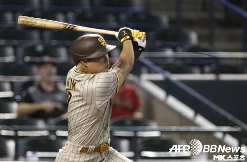 김하성은 교체 출전해 안타 한 개를 기록했다. 사진=ⓒAFPBBNews = News1