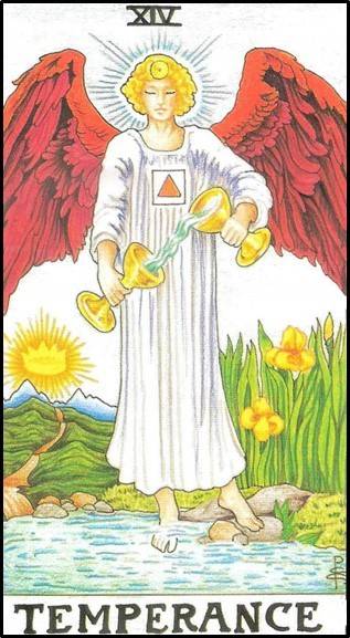 타로 14번 절제 카드. (사진=조연희 작가 제공) *재판매 및 DB 금지