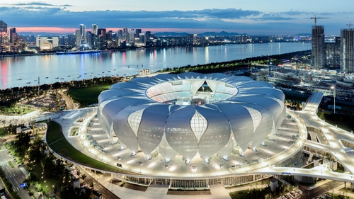 항저우 2022 개막식과 폐막식 및 선수 경기장 - 항저우 올림픽 스포츠센터 스타디움(Big Lotus)