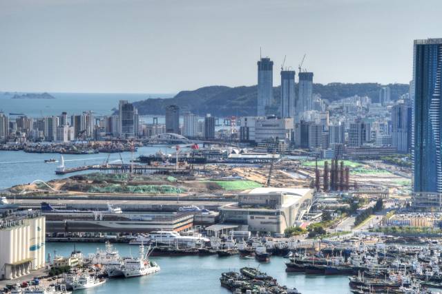 부산 북항 재개발사업 대상지 전경./사진제공=부산시