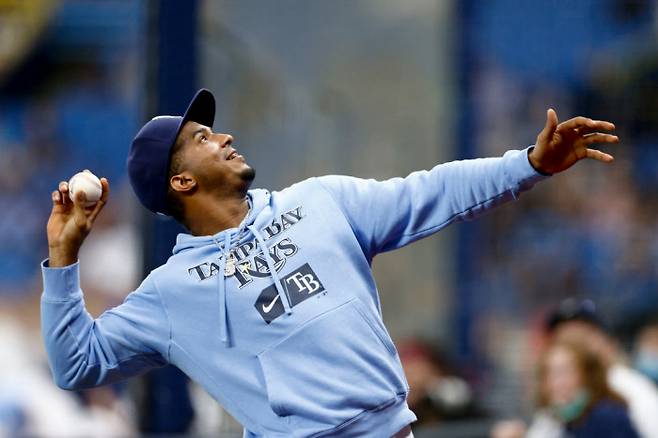 탬파베이 완더 프랑코. 게티이미지코리아