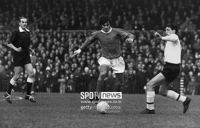 ▲ 맨유의 전설적인 공격수로 꼽히는 조지 베스트(가운데).