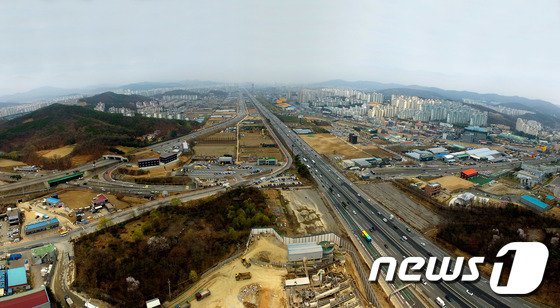 경기용인플랫폼시티 개발사업 예정지 일원(뉴스1DB)/ ©News1