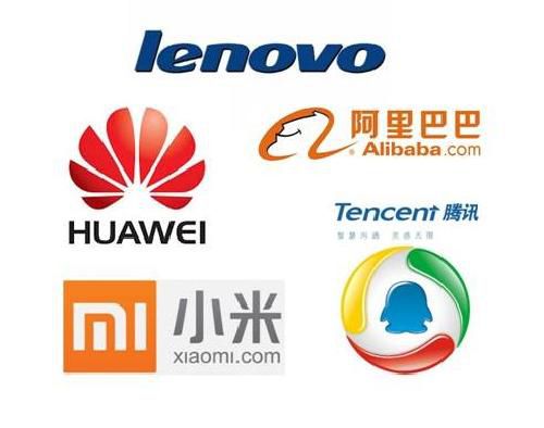 중국의 IT 기업 레노버, 화웨이,샤오미, 텐센트, 알리바바