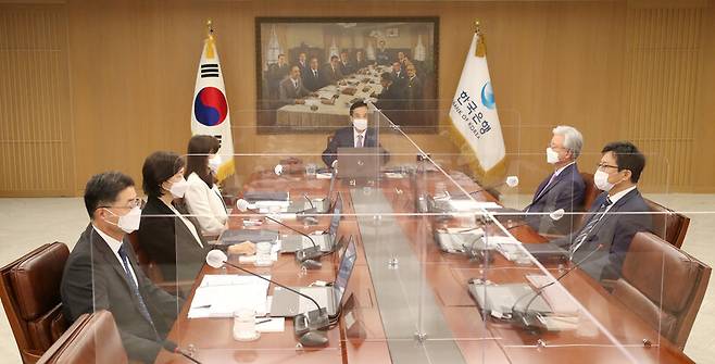 한국은행 금융통화위원회. 한국은행 제공