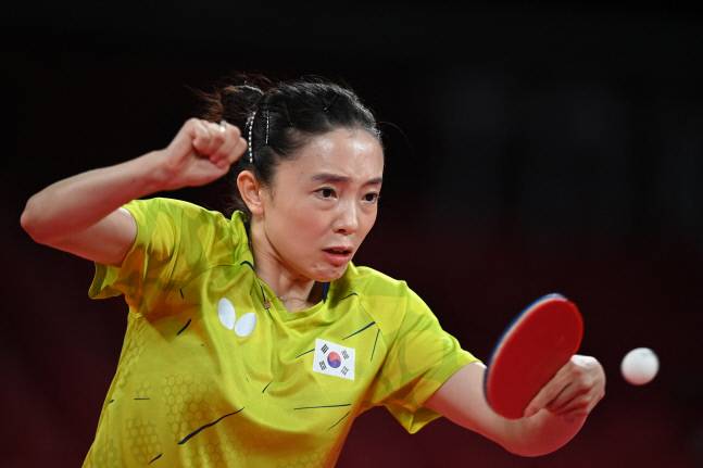 전지희. AFP 연합뉴스