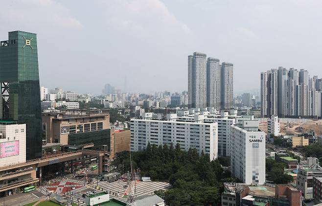 현대건설 컨소시엄이 GTX-C노선으로 추가 제안한 서울 성동구 왕십리역 일대 (사진=연합뉴스)
