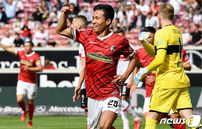 프라이부르크 정우영 © AFP=뉴스1