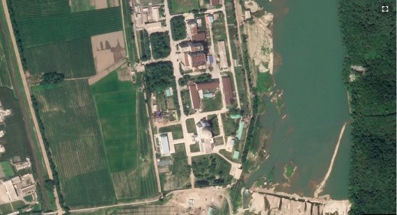 북한이 영변 우라늄 농축 시설을 확장하는 정황이 담긴 사진이 공개됐다.(Panet Labs Inc.)사진=뉴스1