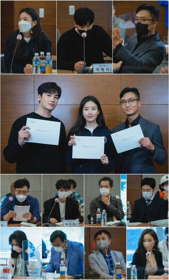 Happyness presents a new City thriller.TVNs new drama Happiness (playplayplayed by Han Sang-woon/directed by Ahn Gil-ho), which will be broadcasted first in November, unveiled the script reading scene, which was filled with hot heat, on September 17.Happiness is a city thriller that depicts the Earth 2 of those who are isolated from the part of the hierarchical society in the background of the near future.Cities High-rise Apartment, where various human groups live, is blocked by new infectious diseases, and cracks and fears, struggles and psychological warfare for Earth 2 are drawn carefully.The meeting of the hit maker crew expects the birth of Apocalypse, which is different in dimension.Director Ahn Gil-ho, who showed the power of detailed production regardless of genres such as Youth Records, WATCHER, Memories of Alhambra Palace, and Secret Forest, and Han Sang-woon, who wrote WATCHER and Good Wife, coincided.Dream Team, which has reunited since WATCHER (Watcher), which has raised the psychological thriller genre to a new level, is looking forward to what other sensations it will create.Recently, the script readings include Ahn Gil-ho and Han Sang-woon, as well as Han Hyo-joo, Park Hyung-sik, Jo Woo-jin, Lee Joon-hyuk, Joo-hee Park, Baek Hyun-jin, Box type water, Bae Hae-sun, The cutting heat is spread.Actors synergy, which realistically depicts the real fear of doubting and alerting each other in extreme situations where everyday life collapses and existing values ​​shake, raised expectations.Han Hyo-joo, who returned with a girl crush, melted perfectly into the police commando ace, Saebom, with fast situation judgment and determination, and led the play.Han Hyo-joo overwhelmed the crowd, freely changing the changing nature of the gutsy Yoon Saebom.Yoon Saeboms charming charm, which solves Danger with great skill as a straight-line instinct, shines even more with Han Hyo-joo.Park Hyung-sik took on the clever and well-established Detectives in Trouble Detective Jung Ihyun and started his act transformation.Armed with a sense of mission, Jung Ihyun is a Bontubi police officer.A person who moves for the public good at the expense of himself, and fights against endless Danger to defend himself and Saebom.Park Hyung-sik added to the immersion by doubling the charm of the soft but strong Jung Ihyun.Especially, I added a feeling of warmth to the high school alumni Yoon Saebom delicately and lovingly.Acting actor Jo Woo-jin also showed off his performance, amplifying the cool charisma of the commander of the Command of Mandatory Command, Han Tae-seok, who held the key of the infectious disease, and coordinating the tension.Han Tae-seok, who is carrying out a secret mission to identify the cause of a new infectious disease.Jo Woo-jin has released Han Tae-seok, who has hidden his innermost feelings by adding details to even a little emotion and breathing.The various aspects of the human group, which unfolds the fierce Earth 2 to survive in a place where it is infested with infectious diseases and desires that are unknown, or to protect precious things, are another point of observation.The synergy of Acting masters who maximized realistic fear was perfect from the first script reading.Lee Joon-hyuk, the master of the Acting Acting, was a police senior at Jung Ihyun and took charge of Detectives in Trouble Detective Kim Jung Kook, which was a special relationship with him.Joo-hee Park was hard-carrying as a lieutenant of the duty command, Lee Ji-soo, who is Han Tae-seoks right-hand man and sharp insight.In addition, the new Apartment residents who are caught up in the new infectious disease are also interesting.Baek Hyun-jin, who was divided into a trouble maker doctor Oh Joo-hyung, made the tension chewy by bumping into Jung Ihyun.Box type water was the lawyer for the blocked Apartments legal advice, Disability.Bae Hae-sun and Cha Soon-bae, who are in close contact with the couple, have released a powerful presence by Oh Yeon-ok, who is aiming for the representative of the part-time tenant, and Sun Woo-chang, the pastors husband.Park Hee-bon and Na Cheol each transformed into romance web novel writer Na Hyun-kyung and his brother Na Su-min, and Han Jun-woo transformed into a rich white man Kim Se-hoon who lives in a penthouse, making a big role as a new Stiller.Here, Hong Soon-chang and Lee Ju-sil added the weight of disassembly to the old couples Kim Hak-je and Ji Sung-sil.Kim Young-woong and Lee Ji-ha have increased tension in disassembly with Ko Se-gyu and Ji Mun-hee, which operate an external cleaning company for Apartment, and Lee Ju-seung as Andrew, a mysterious employee of a cleaning company operated by the two.Jung Un-sun performed the lawyers husbands secretary Shin So-yoon, Moon Ye-won performed the dermatology director Woo Sang-hee, and Kang Han-sam performed the Hot Summer Days with Kangaroo Kim Dong-hyun.In order to raise tuition fees, Han Da-sol, who plays Lee Bo-ram, who works at the supermarket, Joo Jong-hyuk, who plays Kim Seung-beom, a health trainer in the convenience facilities of the Apartment residents, and Song Ji-woo, who plays Park Seo-yoon, a little boy who lives in the front house of Han Saebom and Jung Ihyun, have increased their perfection by emitting more than expected synergy.