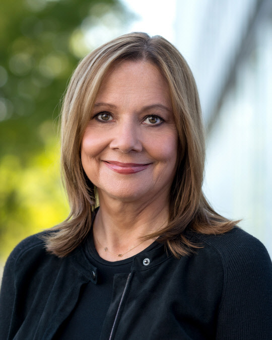 Mary Barra, General Motors Chair and Chief Executive Officer (GM 홈페이지)