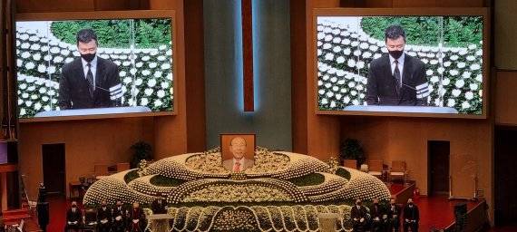 故조용기목사 천국환송예배가 열린 18일 여의도순복음교회 대성전 /사진=뉴스1