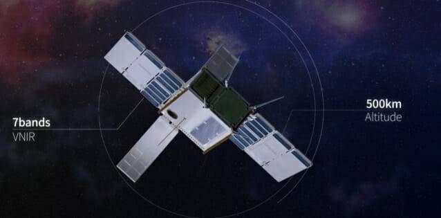 한컴인스페이스의 인공위성 세종1호(이미지=한컴)