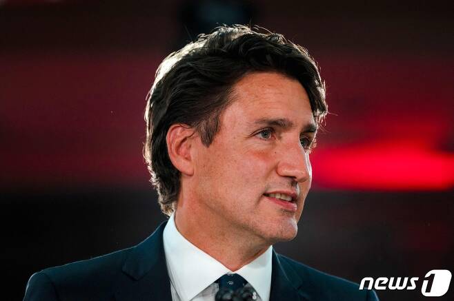 쥐스탱 트뤼도 캐나다 총리. © AFP=뉴스1