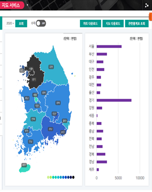 방송통계포털 신규 서비스 자료화면.ⓒ방송통신위원회
