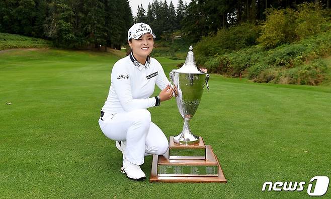 미국여자프로골프(LPGA) 3승에 도전하는 고진영. © AFP=뉴스1