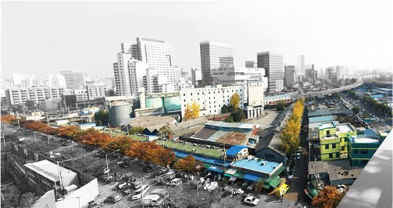 서울 영등포구 문래동 일대의 모습