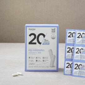 SSG닷컴에서 판매 중인 '피코크 성인용 유산균 60캡슐'. SSG닷컴 제공