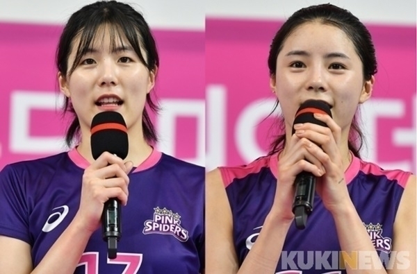 쌍둥이 배구선수 이재영(왼쪽)과 이다영. 사진=쿠키뉴스 DB