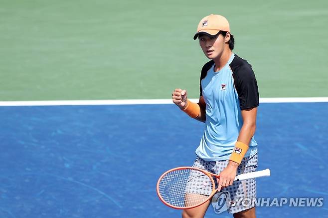 한국 테니스 남자 단식 간판 권순우. AFP=연합뉴스