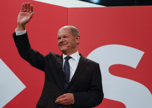 올라프 숄츠 독일 사회민주당 총리 후보(사진=AFP)