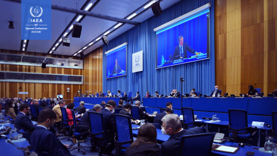 지난 27일 오스트리아 비엔나에서 국제원자력기구(IAEA) 이사회가 열렸다.(사진=IAEA)