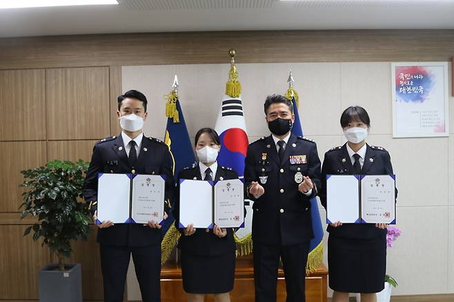 보령해양경찰서 신임경찰관 임용식.(사진=보령해양경찰서 제공) *재판매 및 DB 금지