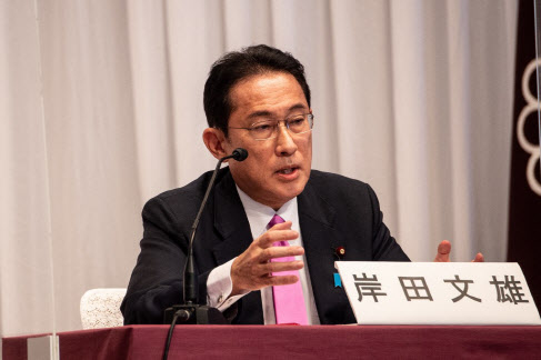 기시다 후미오 일본 자민당 총재(사진=AFP)
