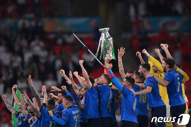 유로 2020에서 우승한 이탈리아 © AFP=뉴스1