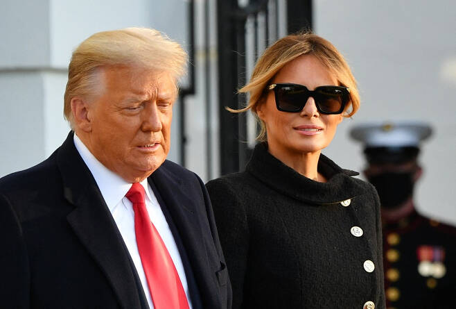 도널드 트럼프 전 대통령과 부인 멜라니아 트럼프 /사진=AFP