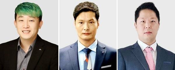 로드FC 김성태 지부장, 김금천 지부장, 배준익 지부장(왼쪽부터). 사진제공 | 로드FC