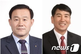 강승표 제주농협 본부장,김문일 남원농협 조합장© 뉴스1