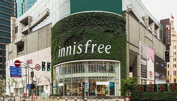 이니스프리 중국 현지 매장 전경/사진=이니스프리 웨이보