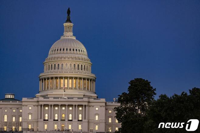 미 의회가 부채 한도 협상 마감일을 앞두고 있다.  사진은 미 의회의 모습. © AFP=뉴스1 © News1 금준혁 기자