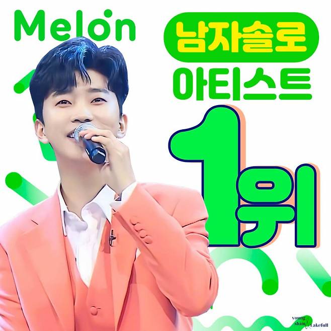 10월에도 빛나는 '멜론킹'..임영웅, 멜론 남자솔로 아티스트 1위