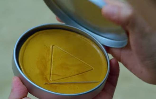 '오징어게임' 속에 나온 달고나의 모습. 인터넷 캡처