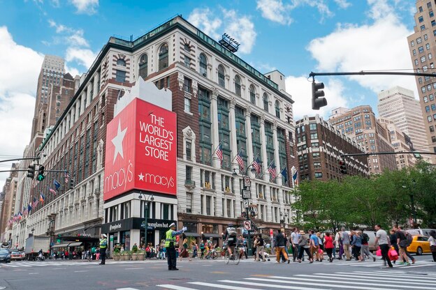 미국 뉴욕 맨해튼의 메이시스 백화점 건물. /트위터 캡처