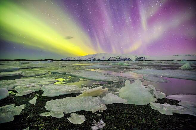 아이슬란드 오로라 풍경 / 사진 = 인터파크투어