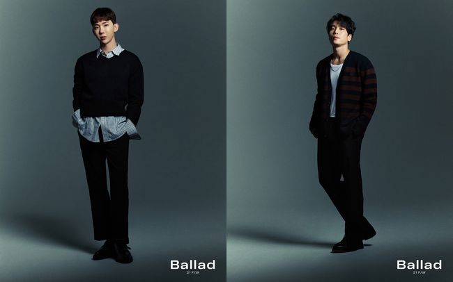 Luxury Ballad Group 2am released Shinbos personal concept photo.2am (Jo Kwon and Lee Chang-min and Lim Seul-ong and Jinwoon) started a full-scale comeback promotion today at 0:00, with a new mini-album Ballad 21 F/W (Ballad 21 Fall/Winter) Jo Kwon and Lee Chang-min concept photo on the official SNS.Jo Kwon in the open photo stared at the camera with his straight eyes and expressed his mature sensibility. Simple and dandy styling with knitted knit on his shirt gives a sophisticated atmosphere.Lee Chang-min, on the other hand, produced a soft charisma with a chic yet understated masculine beauty.Detailed hand gestures and other relaxed poses make you feel like you are looking at a picture and catch your eye.As such, 2am emits a luxurious mood through the first publicized personal concept photo, and hopes for the concept photo of Lim Seul-ong and Jinwoon to be released later.2am will release its new mini album Ballad 21 F/W on the 1st of next month.It is a complete comeback that broke the gap of 7 years, so it plans to prove the status of the ballad group representing Korea with the album title and ballad.To this end, 2am is composed of track lists with high-quality luxury ballad songs, and it is expected to meet the expectation of fans who have waited for a full comeback by paying a lot of attention to visual contents.2am has been steadily growing musically in ballad genres such as This song, I can not send you dead, To you who do not receive the full life, You are like me, One spring day, and it is expected to hear the deepened musicality through Shinbo Ballad 21 F/W.On the other hand, 2am will release a new mini album Ballad 21 F/W at 6 pm on November 1.cultural warehouse