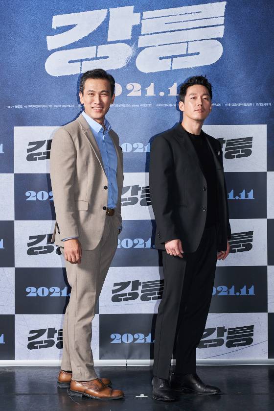 유오성, 장혁 /사진제공=(주)스튜디오산타클로스