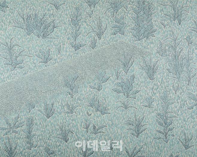 김형주 ‘유예(Hesitancy·2021), 장지에 아크릴, 130.0×162.0㎝(사진=아트노이드178)