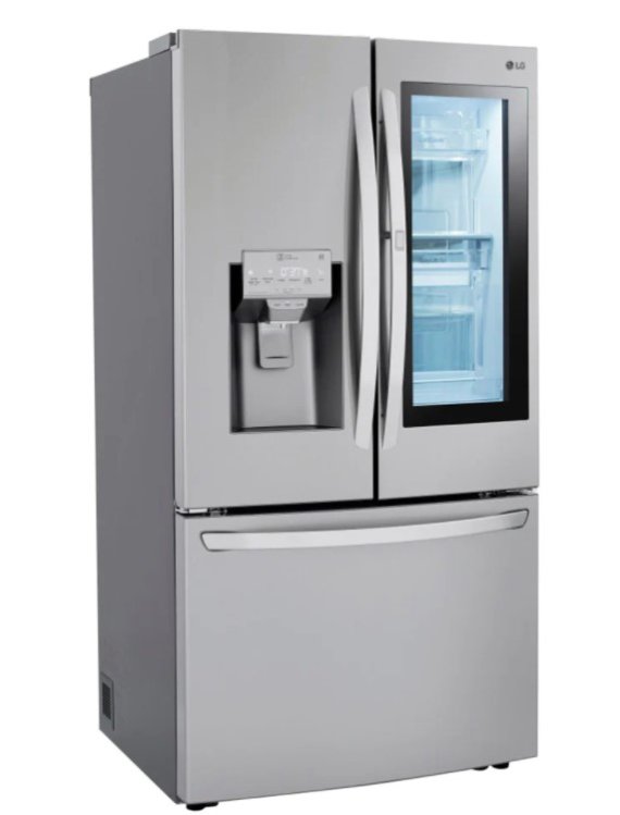 미국 컨슈머 리포트가 2021년 양문형 하냉동 냉장고 1위로 꼽은 LG LRFVC2406S